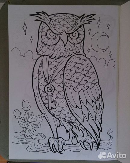 Эскизы тату Антистресс раскраска