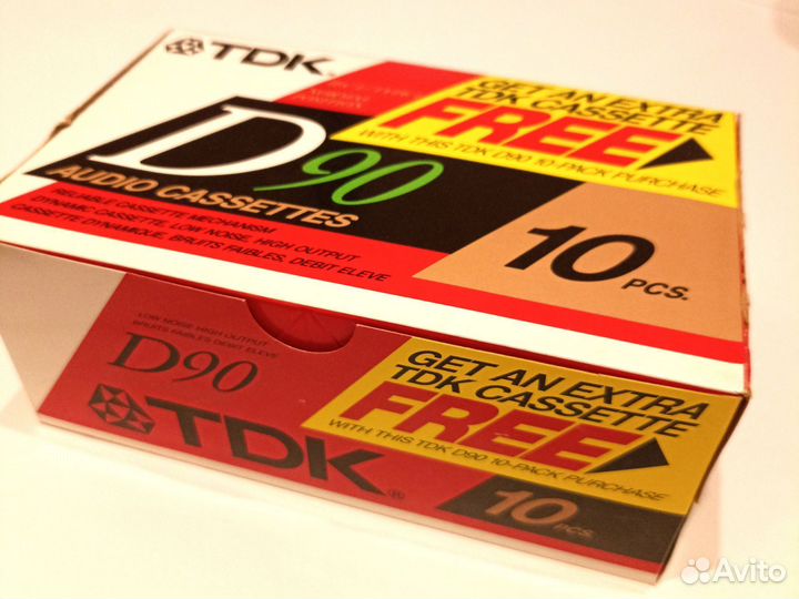 Аудиокассета TDK D90