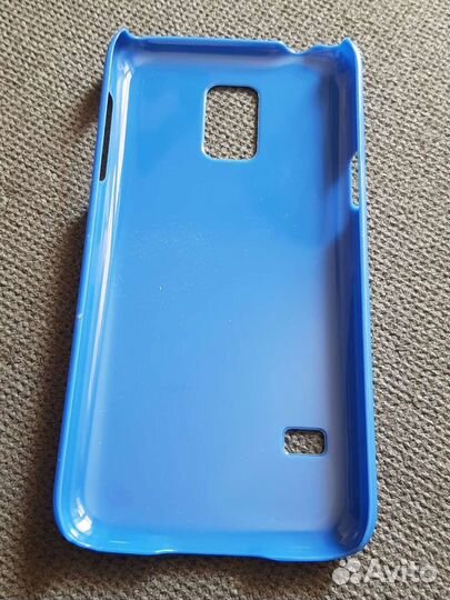 Чехол-Накладка для Samsung Galaxy S5 mini (синий)