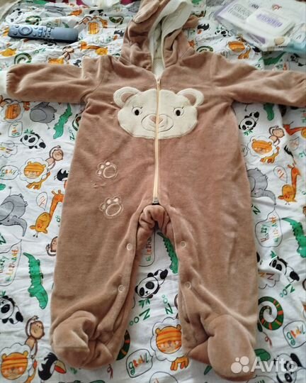 Комбинезон теплый 62