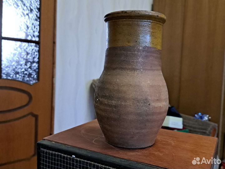 Глиняная крынка