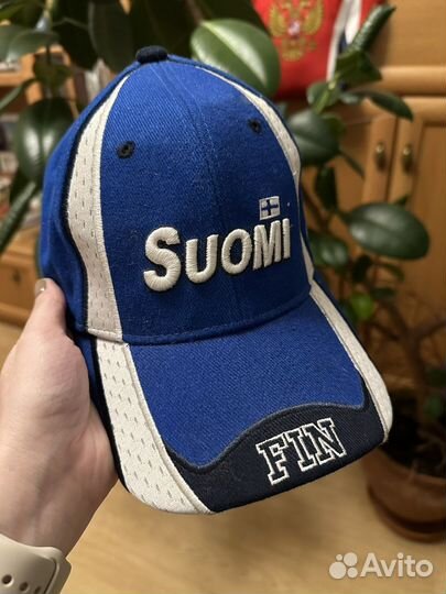 Бейсболка чм по хоккею 2007 сборная FIN