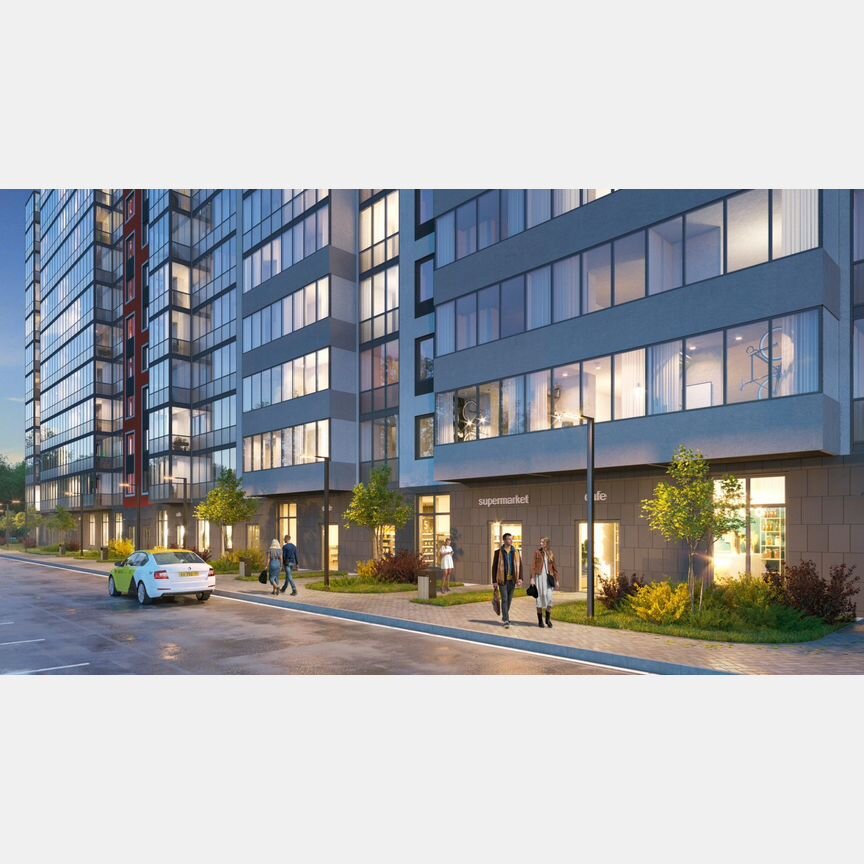Квартира-студия, 27,6 м², 12/12 эт.