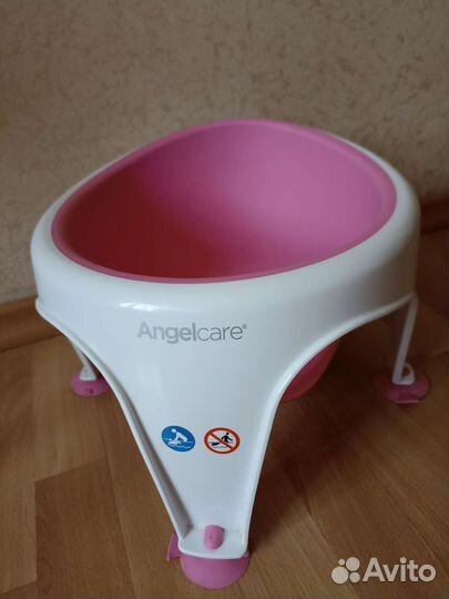 Стульчик (сиденье) для купания Angelcare розовый