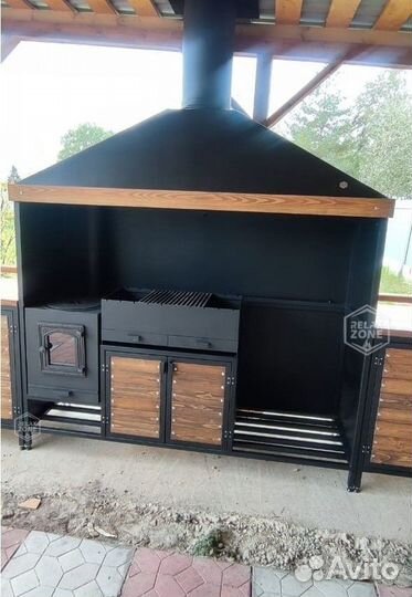 Мангал, мангальная зона, мангальный комплекс