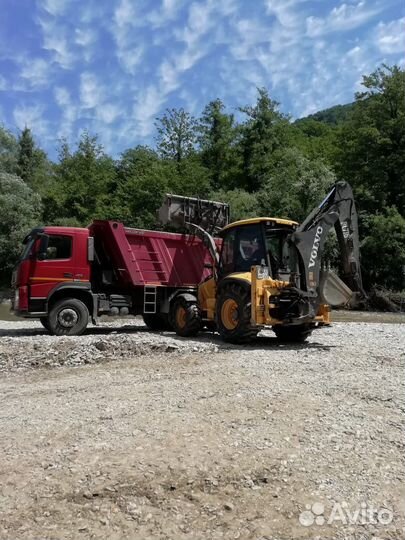 Услуги экскаватора погрузчика