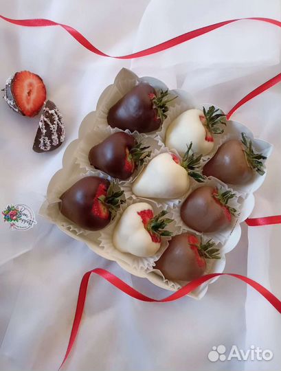 Клубника в шоколаде