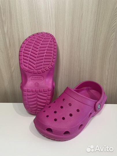 Сабо 32 аля crocs кроксы (шлепки сланцы)