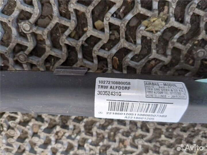 Подушка безопасности боковая Mercedes S W221, 2008