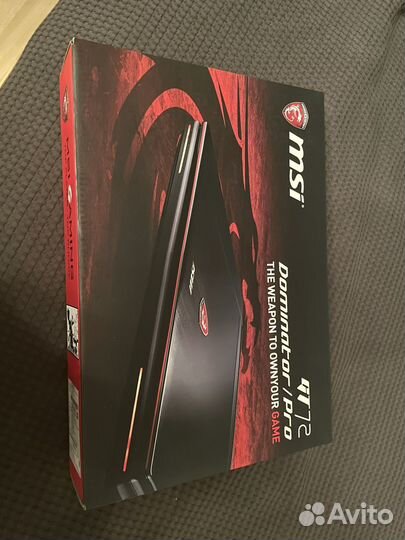 Ноутбук MSI GT72