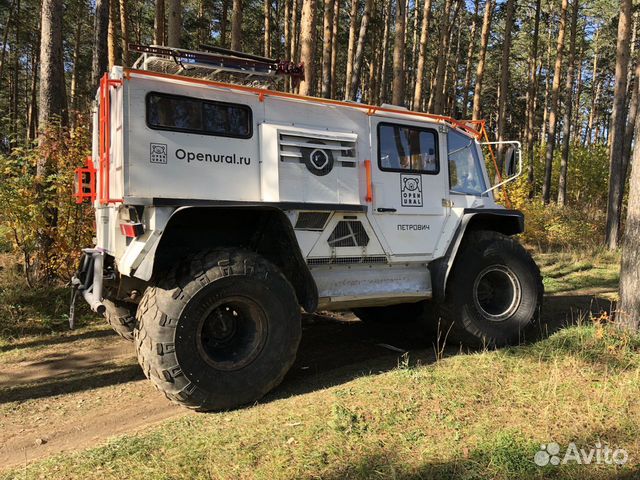 Екатеринбург вездеход. Вездеход Петрович 204-60. Вездеход Петрович 204-60 сзади.