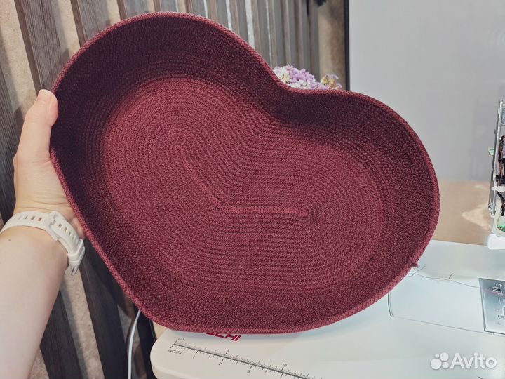 Корзина из шнура