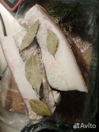 Сало соленое домашнее