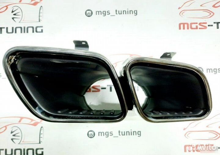 Насадки 63 AMG Black на Mercedes GLE-Class V167