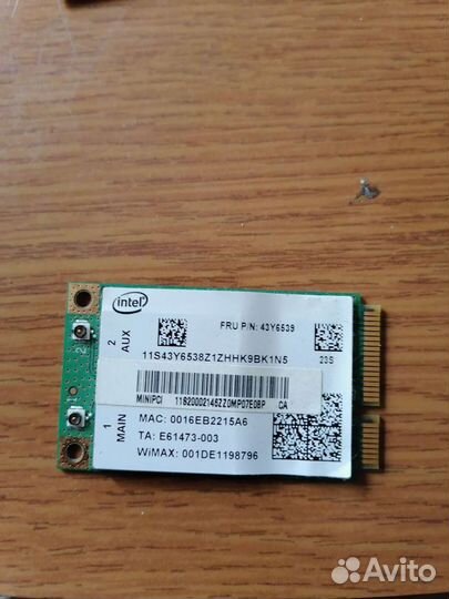 Контроллер wlan Wi-Fi lenovo