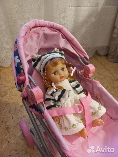 Коляска-трансформер для кукол