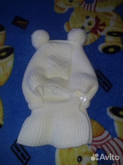 Шапочка демисезонная от 0 до 3х месяцев