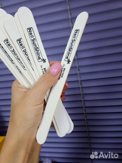 Пилка для ногтей тонкая