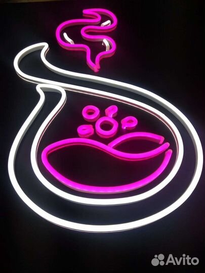 Неоновая вывеска изготовление