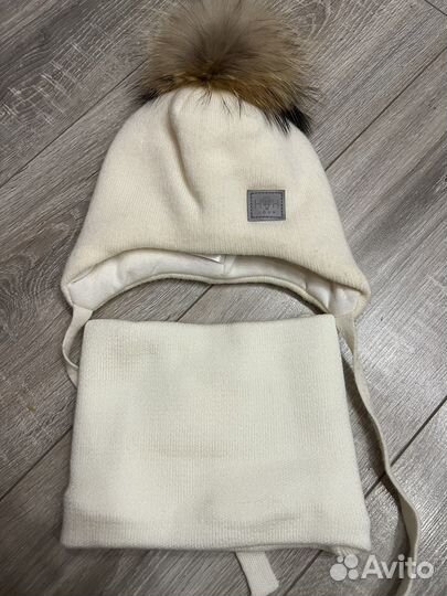 Шапка и снуд для девочки