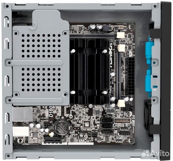 Корпус Powerman ME-100S 120W Black