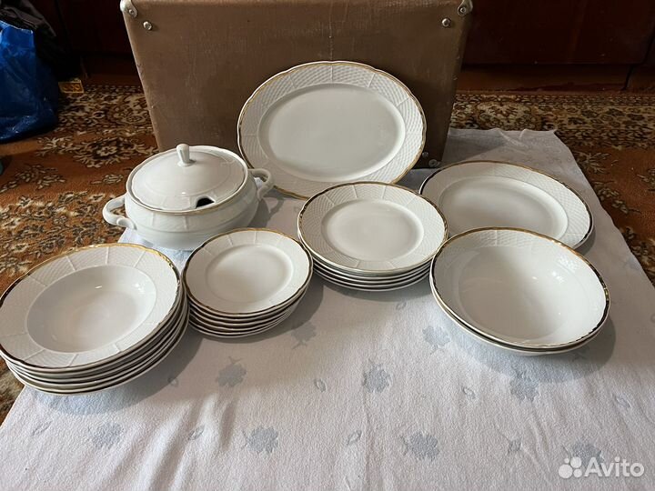 Сервиз столовый на 6 персон Чехословакия