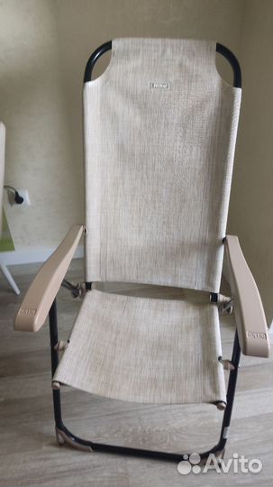 Кресло шезлонг раскладной Ника