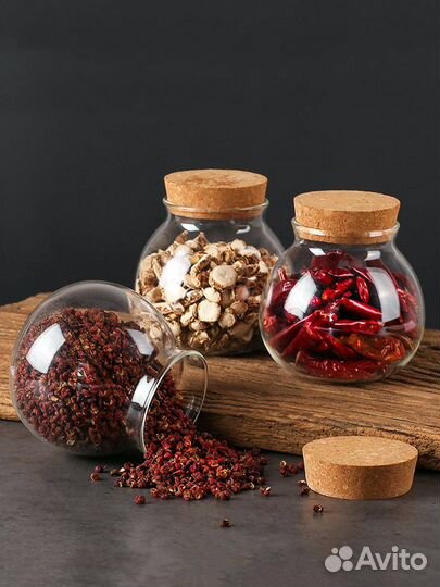 Банка для хранения продуктов, специй, трав