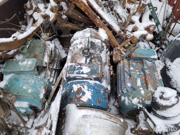 Электро двигатели бу с фазным ротором (крановые)