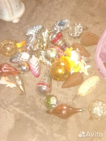 Елочные игрушки СССР