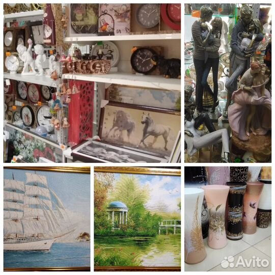 Подарки, сувениры, картины, вазы, статуэтки