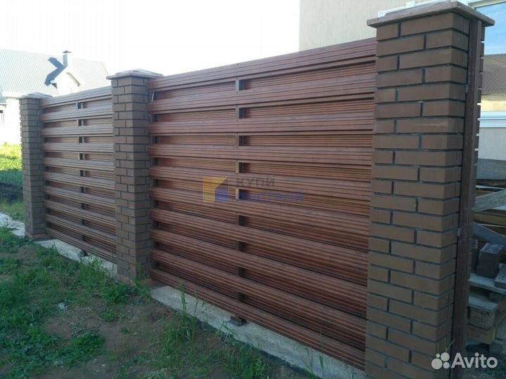 Забор жалюзи