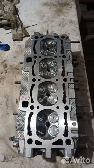 Головка 16 клап P.riora в сборе после ремонта