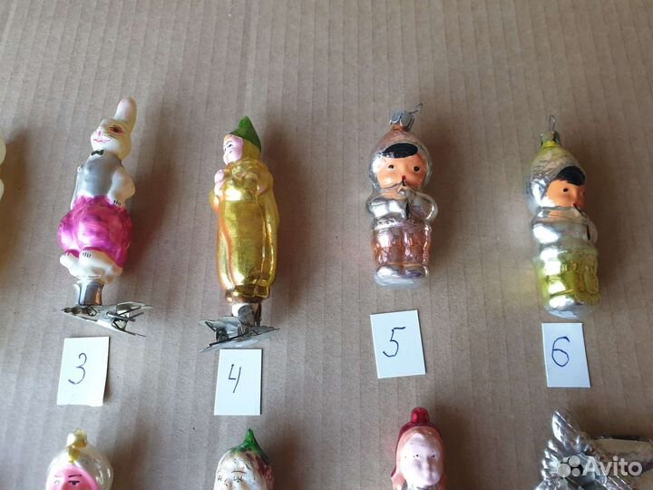 Елочные игрушки СССР