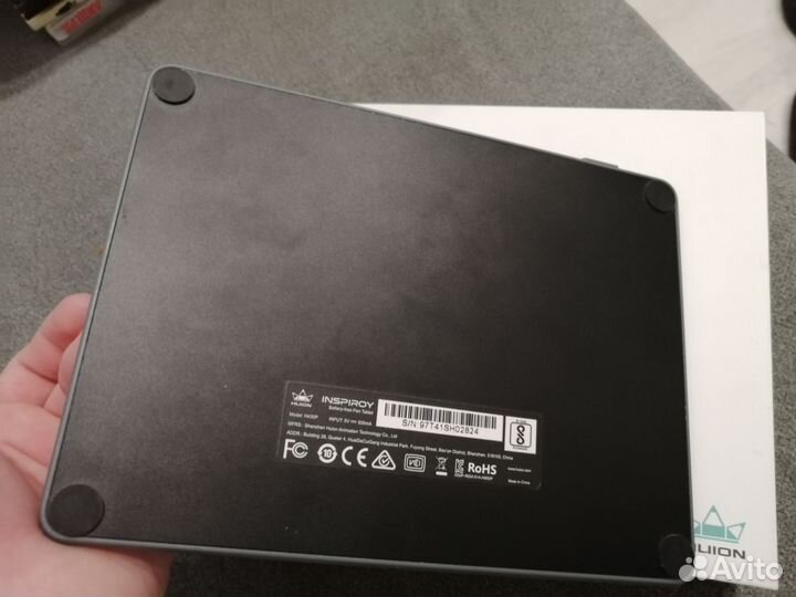 Графический планшет huion inspiroy h430p