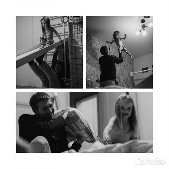 Домашняя семейная фотосессия