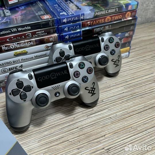 PlayStation 4 Pro God of War Edition + 60Игр