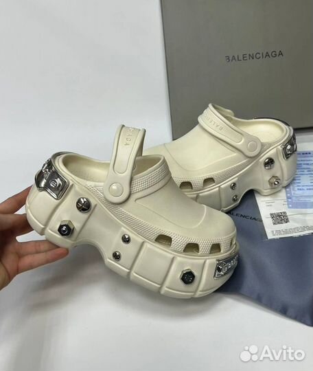 Шлепки / Сабо Balenciaga x Crocs Размеры 36-40