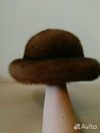 Шапка норковая р 56-58