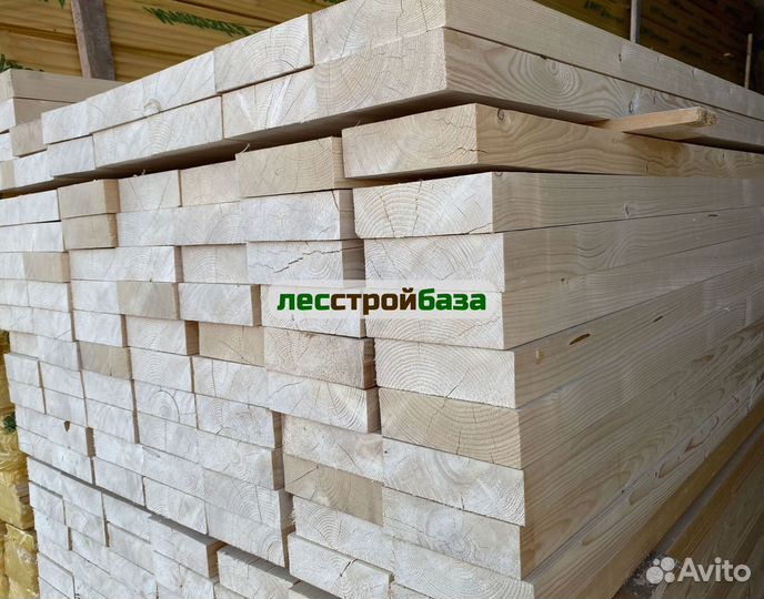 Доска сухая строганная