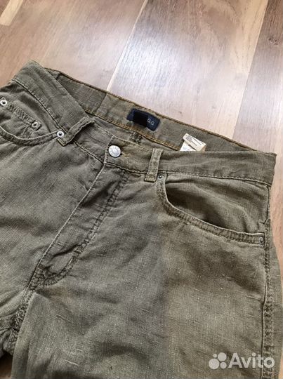 Брюки из льна H&M