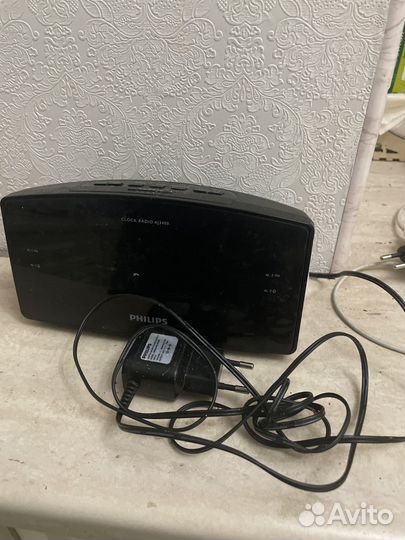 Часы радиобудильник philips aj3400/12