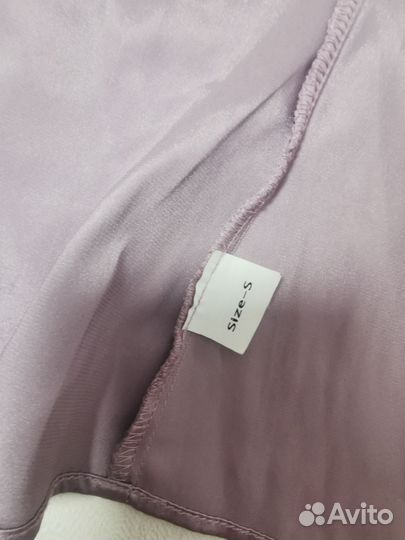 Блузка женская 42 44 пыльно лиловый