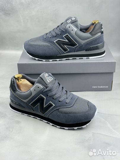 Мужские кроссовки New Balance 574 серые