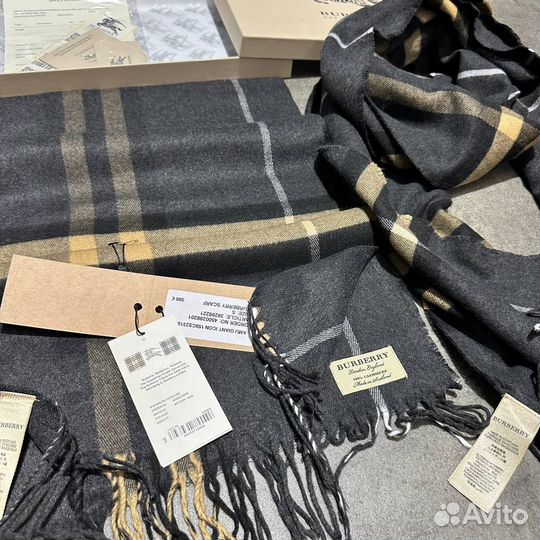 Шарф burberry кашемир