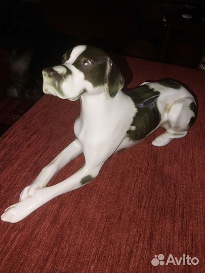 Фарфоровые статуэтки, собаки