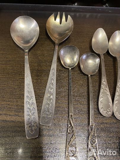 Столовые приборы мельхиор