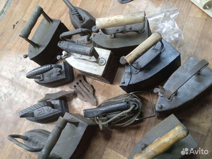 Утюги старинные РСФСР с клеймом