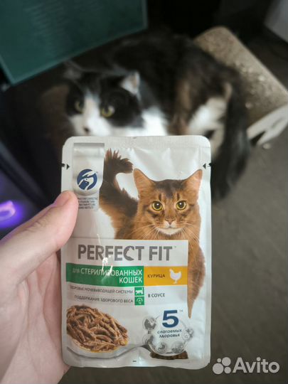 Паучи Perfect Fit для кошек (125 штук)