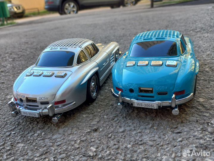 Колонка блютуз Ретро машина Волга металл